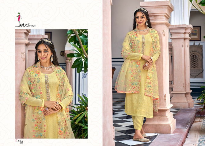 Eba Tiara New Designer Fancy Festive Wear Latest Salwar Kameez Collection